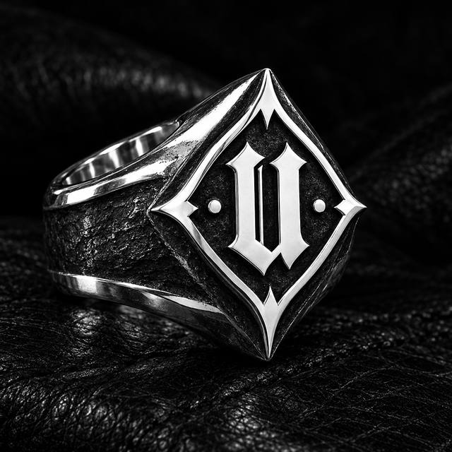 U Signet Ring
