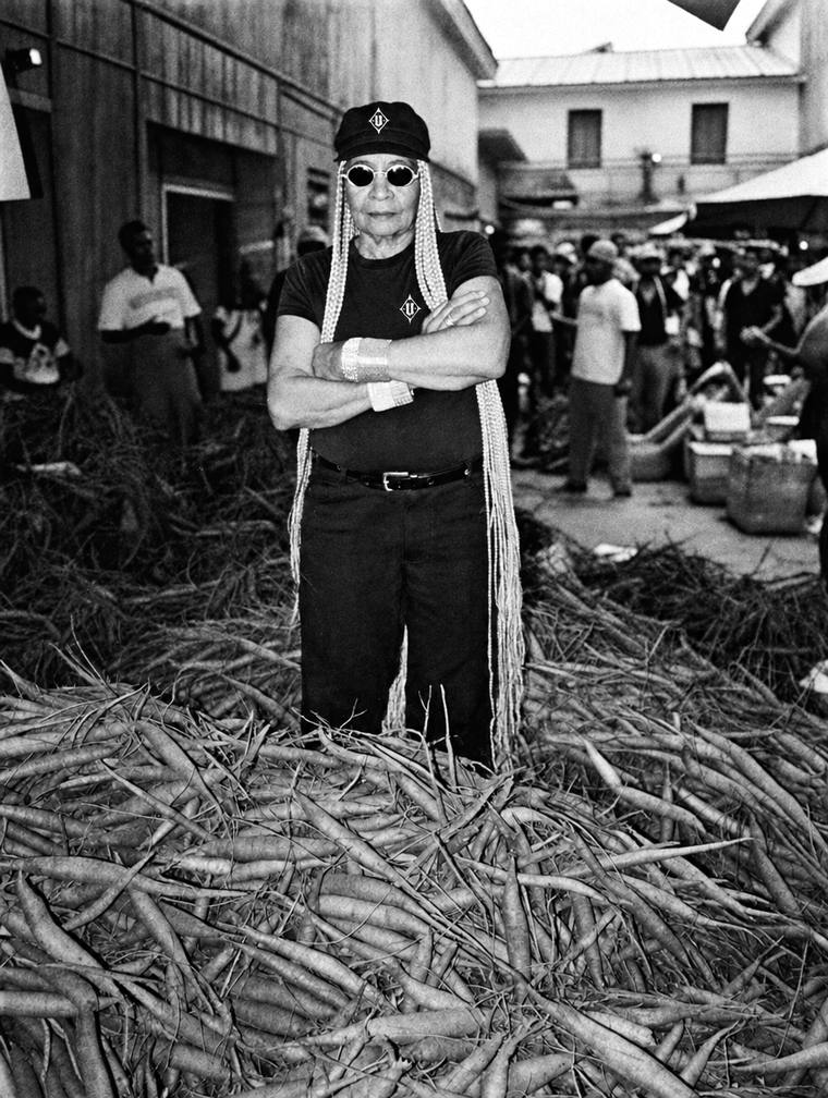 Above the market, photographed in Abidjan, Côte d'Ivoire